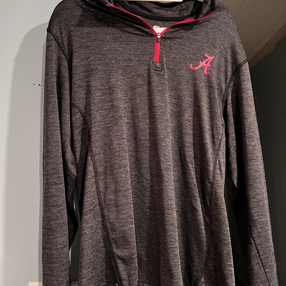 Colosseum Gray and Red Lightweight Jacket